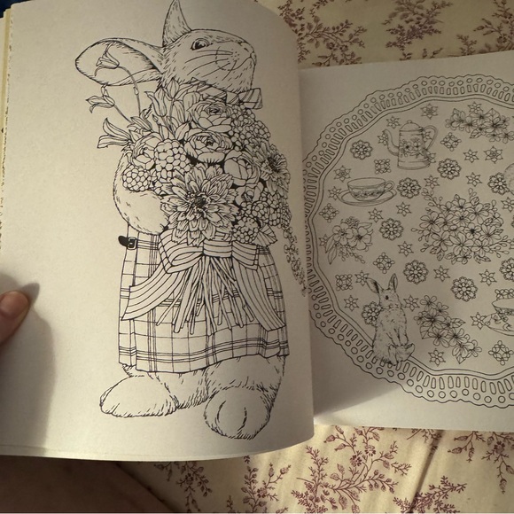 Garden of fairytale animals coloring book - Picture 7 of 7